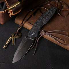 REMETTE RT-Cool Whale Knife 14C28N Blade G10 Handle Folding Pocket Outdoor Camping EDC Knife RTCL-G2