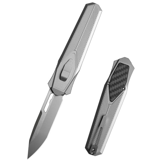 REMETTE Innovative Design RT-Swordfish Knife S35VN Blade Aluminum Handle ZL103D3