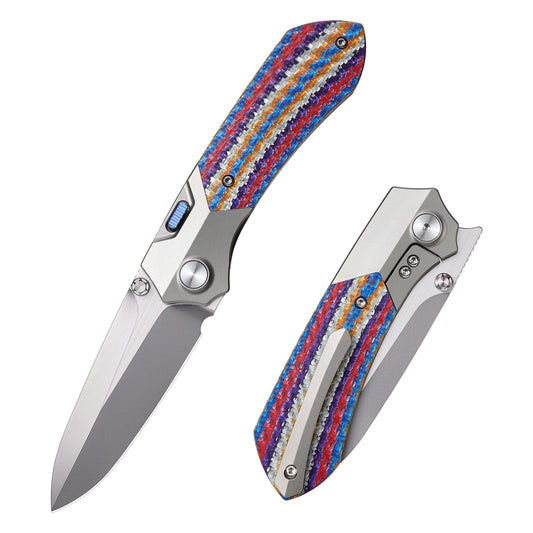 REMETTE RT-Meteor Knife Titanium Handle M390 Blade RTPT-NC