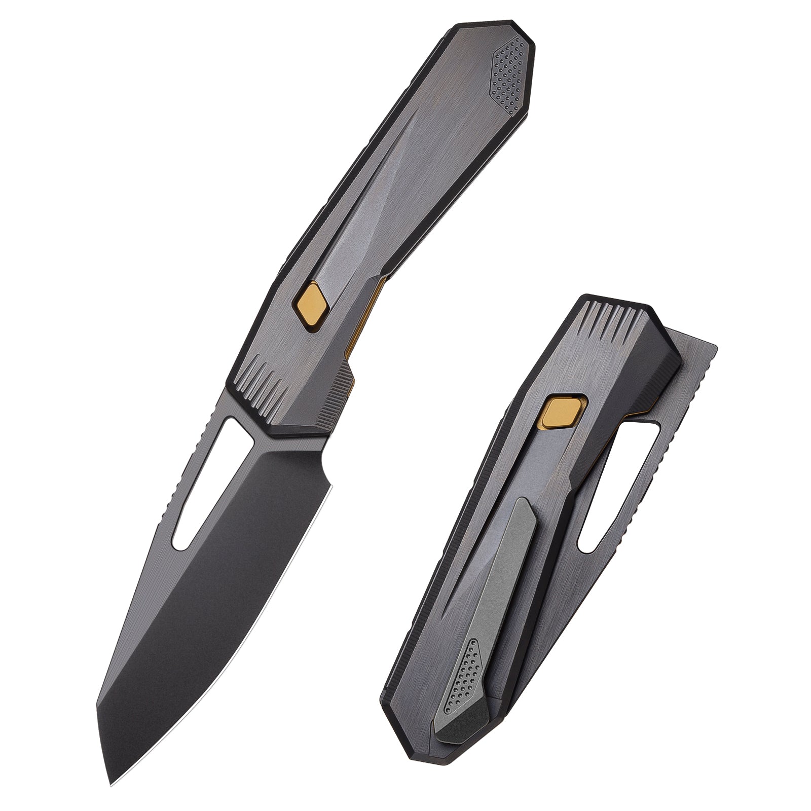 REMETTE RT-Agile Peregrine Falcon Knife Titanium Handle M390 DLC