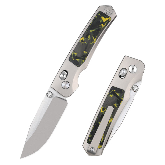 REMETTE RT-Aurora Knife Titanium Handle M390 Blade AURA-Y