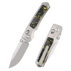 REMETTE RT-Aurora Knife Titanium Handle M390 Blade AURA-Y