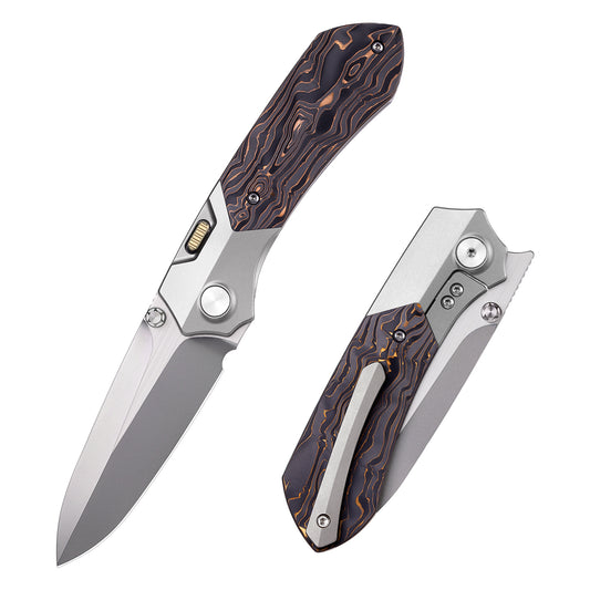 REMETTE RT-Meteor Knife Titanium Handle M390 Blade RTPT-D