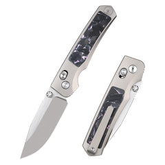 REMETTE RT-Aurora Knife Titanium Handle M390 Blade AURA-P