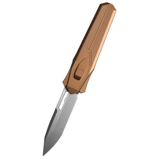 REMETTE Innovative Design Knife S35VN Blade Aluminum Handle 103D11-ZL