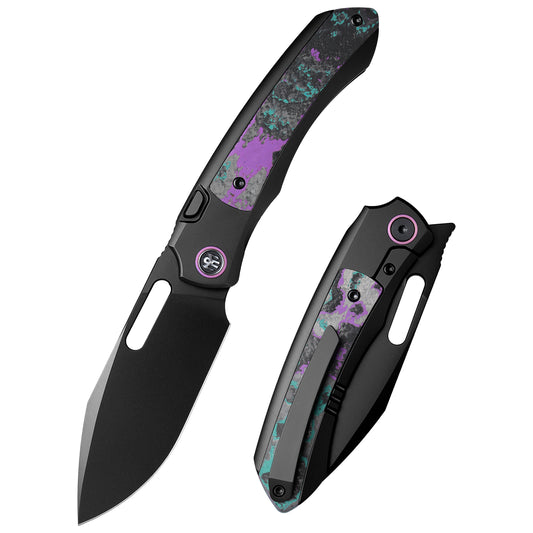 REMETTE RT-Orca Knife Button+Frame Lock M390 Blade Titanium Handle EDC Knives ORCAJYD