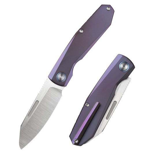 REMETTE RT-Squirrel Knife Titanium Handle M390 Blade RTDP-C