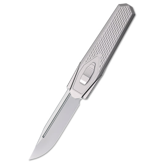 REMETTE Innovative Design Knife M390 Blade Titanium Handle 101A4-ZL