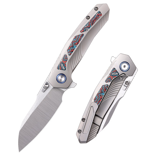 REMETTE RT-Kestrel Knife Titanium Handle S35VN Blade RTPO-B