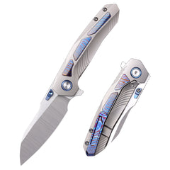 REMETTE RT-Kestrel Knife Titanium Handle S35VN Blade RTPO-D