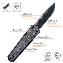 REMETTE Innovative Design RT-Swordfish Knife ZL101B6