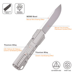 REMETTE Innovative Design RT-Sharp Leopard Knife RTSLA