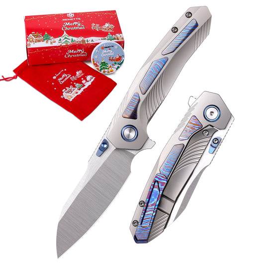 REMETTE RT-Kestrel Knife Titanium Handle S35VN Blade RTPO-D