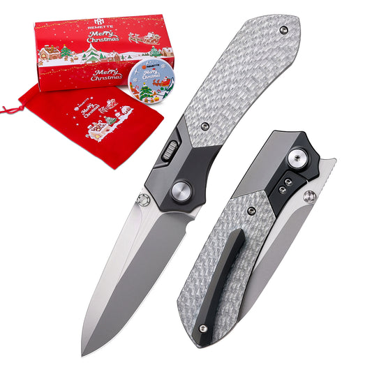 REMETTE RT-Meteor Knife Titanize Titanium Handle M390 Blade RTPT-B