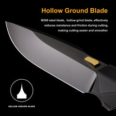 REMETTE RT-WK1 Disassembly Knife Titanium Handle M390 Blade WK1-F