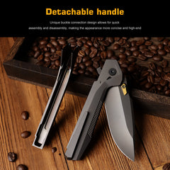 REMETTE RT-WK1 Disassembly Knife Titanium Handle M390 Blade WK1-F
