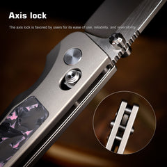 REMETTE RT-Aurora Knife Titanium Handle M390 Blade AURA-P