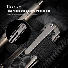 REMETTE RT-Aurora Knife Titanium Handle M390 Blade AURA-D