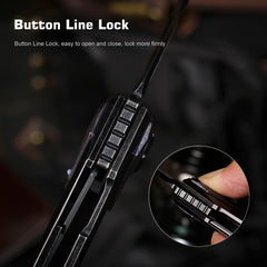 REMETTE RT-Infinite Power Knife M390 Blade Titanium Handle Folding Pocket EDC Tactical Knife RTIP-S