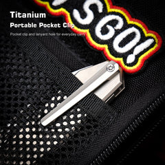 REMETTE RT-Squirrel Knife Titanium Handle M390 Blade RTDP-G