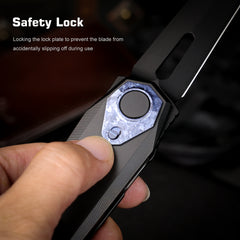 REMETTE RT-Infinite Power Knife M390 Blade Titanium Handle Folding Pocket EDC Tactical Knife RTIP-D