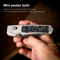 REMETTE RT-Aurora Knife Titanium Handle M390 Blade AURA-D