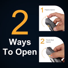 REMETTE RT-WK1 Disassembly Knife Titanium Handle M390 Blade WK1-F