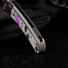 REMETTE RT-Orca Knife Button+Frame Lock M390 Blade Titanium Handle EDC Knives ORCAJYD