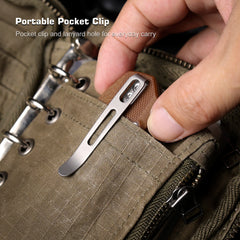 REMETTE RT-Camel Knife Button Liner Lock 14C28N Blade G10 Handle Outdoor Camping Knives RTCMLC