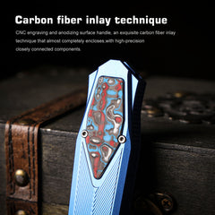 REMETTE Innovative Design RT-Swordfish Knife S35VN Blade Aluminum Handle ZL103D5