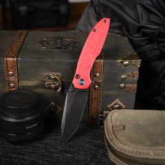 REMETTE RT-Cool Whale Knife 14C28N Blade G10 Handle Folding Pocket Outdoor Camping EDC Knife RTCL-GN4