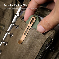 REMETTE RT-Camel Knife Button Liner Lock 14C28N Blade G10 Handle Outdoor Camping Knives RTCMLD