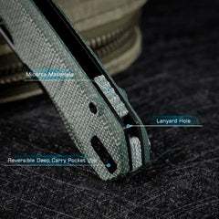 REMETTE RT-Camel Knife Button Liner Lock 14C28N Blade Micarta Handle Outdoor Camping Knives RTCMLE