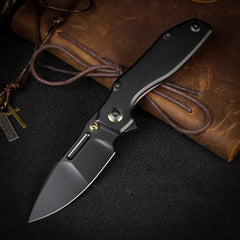 REMETTE RT-TwoFace Knife Titanium Handle M390 Blade DSTF-D