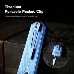 REMETTE Innovative Design RT-Swordfish Knife S35VN Blade Aluminum Handle ZL103D6