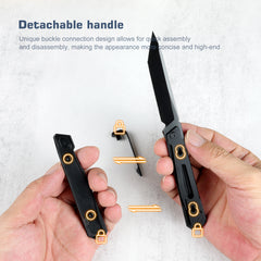 REMETTE RT-ELIGO Knife M390 Blade Titanium Handle Double Detent Lock Folding Pocket EDC Knife EGB1