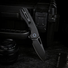 REMETTE RT-Camel Knife Button Liner Lock 14C28N Blade G10 Handle Outdoor Camping Knives RTCMLA