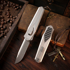 REMETTE Innovative Design RT-Swordfish Knife S35VN Blade Aluminum Handle ZL103D2