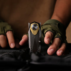 REMETTE RT-Infinite Power Knife M390 Blade Titanium Handle Folding Pocket EDC Tactical Knife RTIP-A