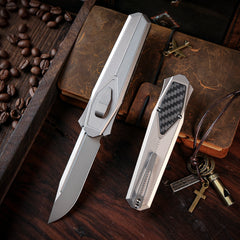 REMETTE Innovative Design RT-Swordfish Knife 14C28N Blade Aluminum Handle ZL103C1