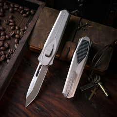 REMETTE Innovative Design RT-Swordfish Knife 14C28N Blade Aluminum Handle ZL103C2