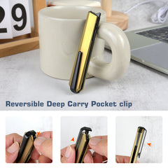 REMETTE RT-ELIGO Knife M390 Blade Titanium Handle Liner Lock Folding Pocket EDC Knife EGA3