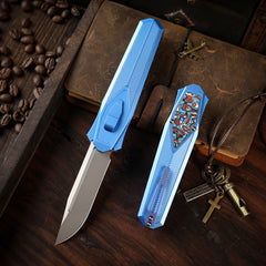 REMETTE Innovative Design RT-Swordfish Knife S35VN Blade Aluminum Handle ZL103D5