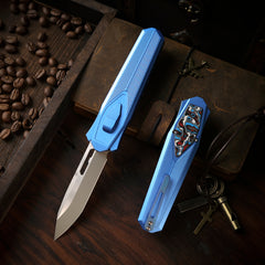 REMETTE Innovative Design RT-Swordfish Knife S35VN Blade Aluminum Handle ZL103D7