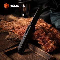 REMETTE RT-Cosmic Knife Button Liner Lock 14C28N Blade G10 Handle Outdoor Camping Knives  RTCO-GC