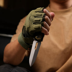 REMETTE RT-Infinite Power Knife M390 Blade Titanium Handle Folding Pocket EDC Tactical Knife RTIP-A