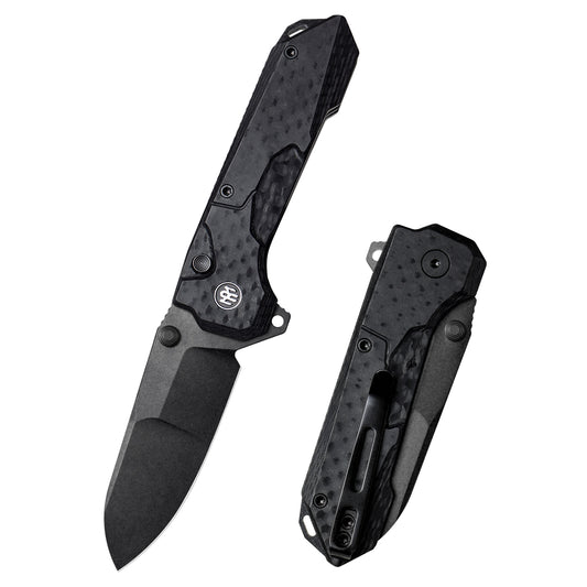 REMETTE RT-Cosmic Knife Button Liner Lock 14C28N Blade G10 Handle Outdoor Camping Knives  RTCO-GC