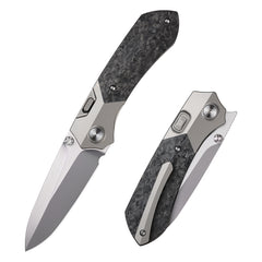 REMETTE RT-Meteor Knife Titanium Handle M390 Blade Folding Pocket Knives RTPT-EL