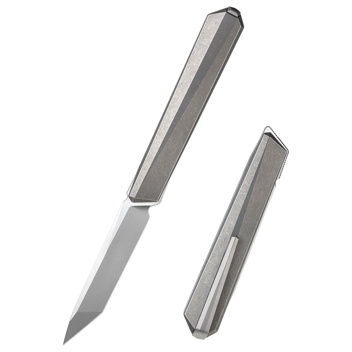 REMETTE RT-ELIGO Knife M390 Blade Titanium Handle Double Detent Lock Folding Pocket EDC Knife EGB5