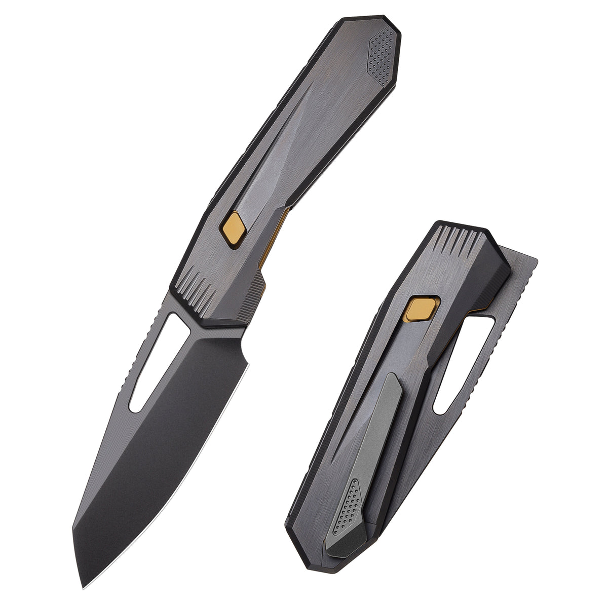 REMETTE RT-Agile Peregrine Falcon Knife Titanium Handle M390 DLC